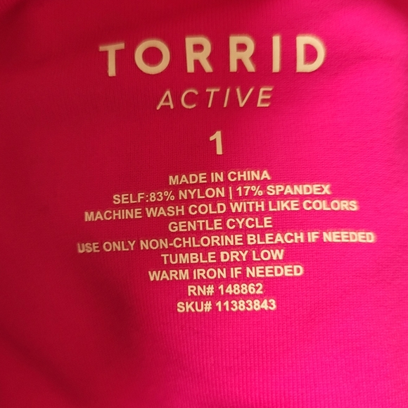 Torrid 3/4 Length Active Legging - Picture 4 of 4